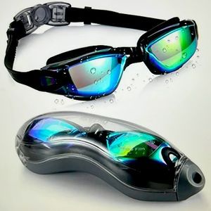 Aegend Swim Goggles | Swimming | Goggles No Leaking | Anti Fog | Adult Men Women